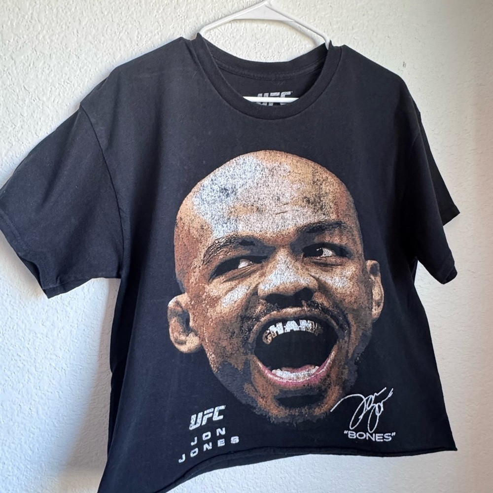UFC Jon Jones Black Graphic Tee - Picture 3 of 5